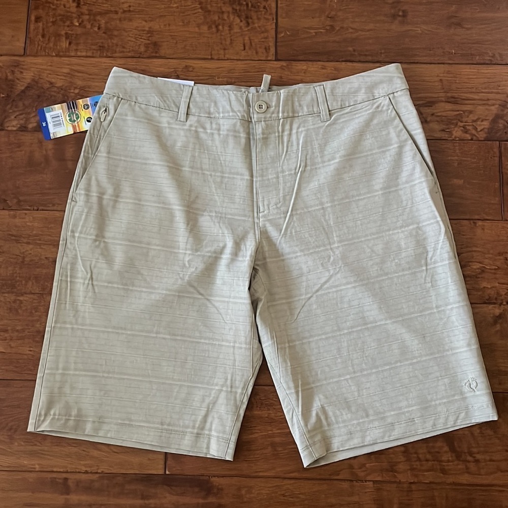 NWT Hang Ten Stretch Short Quick Dry Light Weight Short Size 36 - Picture 9 of 16
